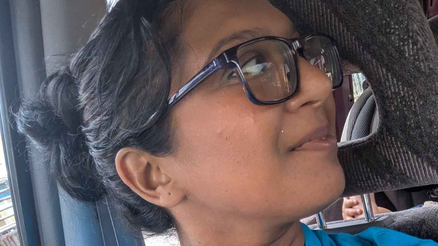 A reflection on my face as I age and change