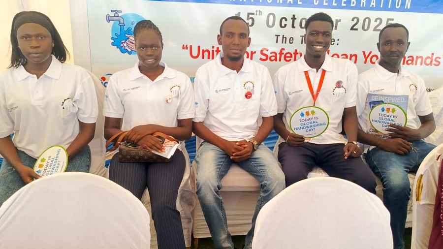 Attending Hand Washing Day