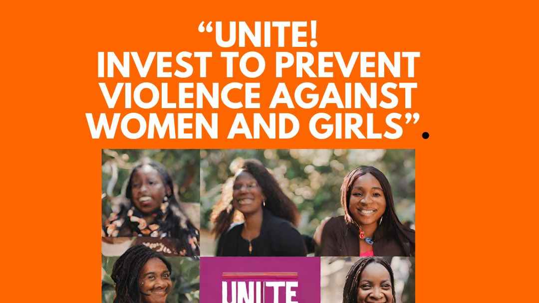 “UNITE! Invest to prevent violence against women and girls”
